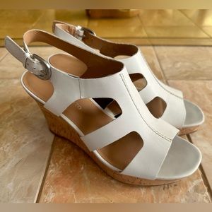 Franco Sarto Colletta Cork Wedges 8.5
